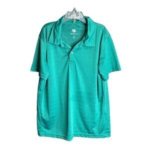 5 for $25🔥Buzz Cuts Polo Teal Striped Shirt Boys Small (8)
